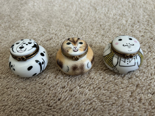 French porcelain limoges - porcelain, boxes